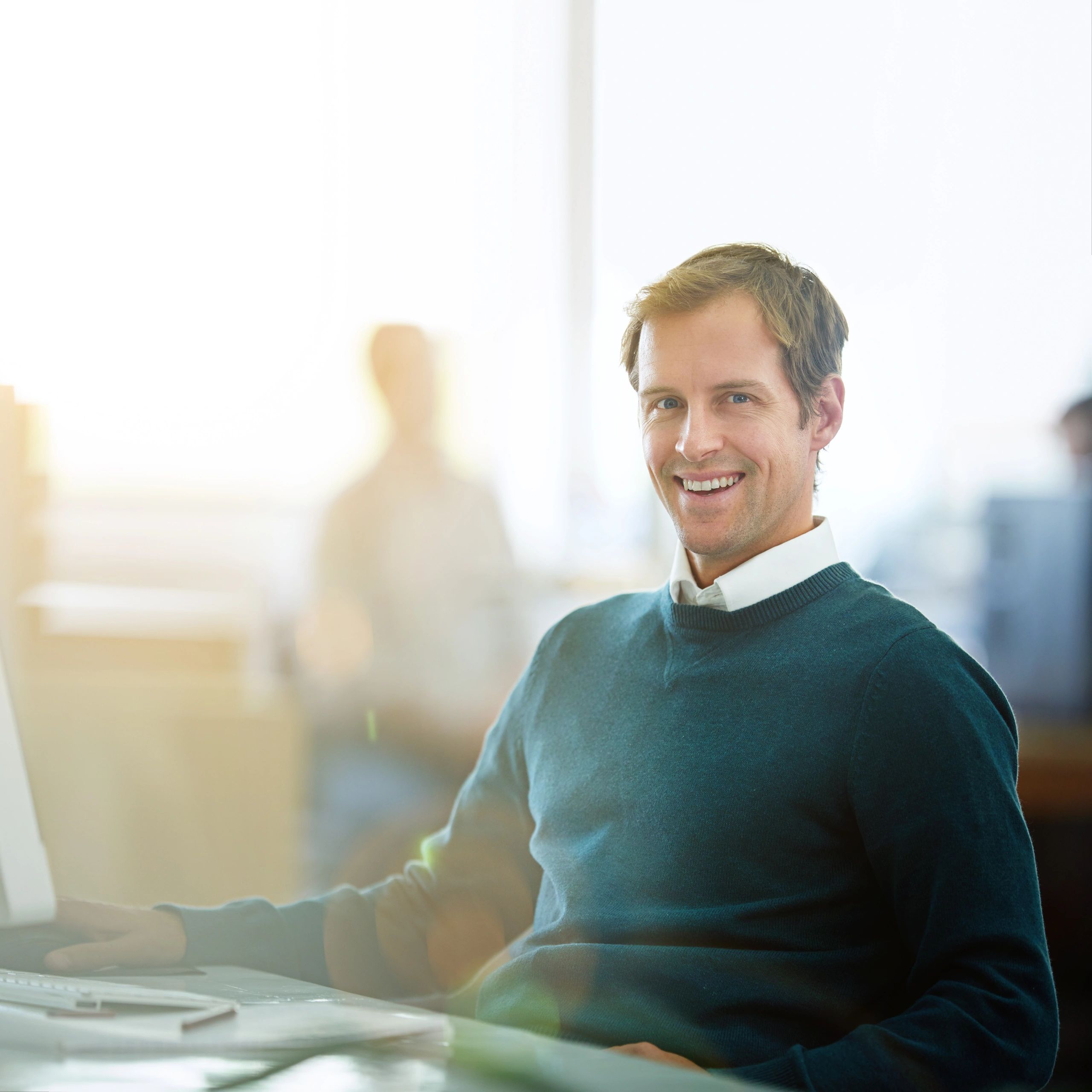 Portrait of cloud architecture specialist in office